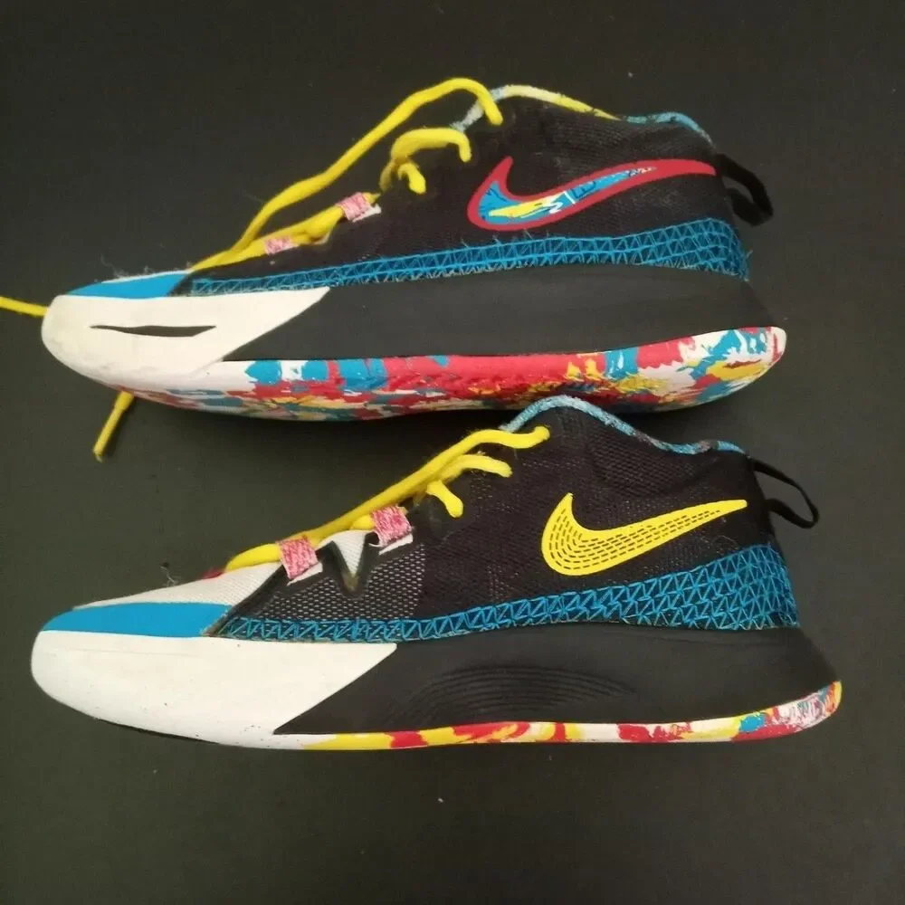 Nike Kyrie Flytrap Sneakers Youth 5.5 Colorful Lace Up Shoes VI SE * FD0215-001
